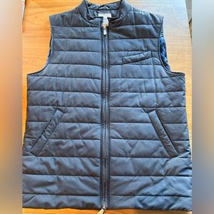 Eleventy blue vest M/L